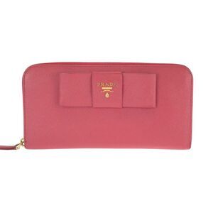 Prada Saffiano Fiocco Long Wallet